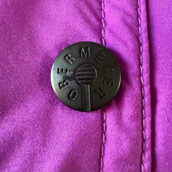Must Have Vintage 80s/90s Obermeyer Retro ski jacket in bold purple 💜 - Picture 7 of 15